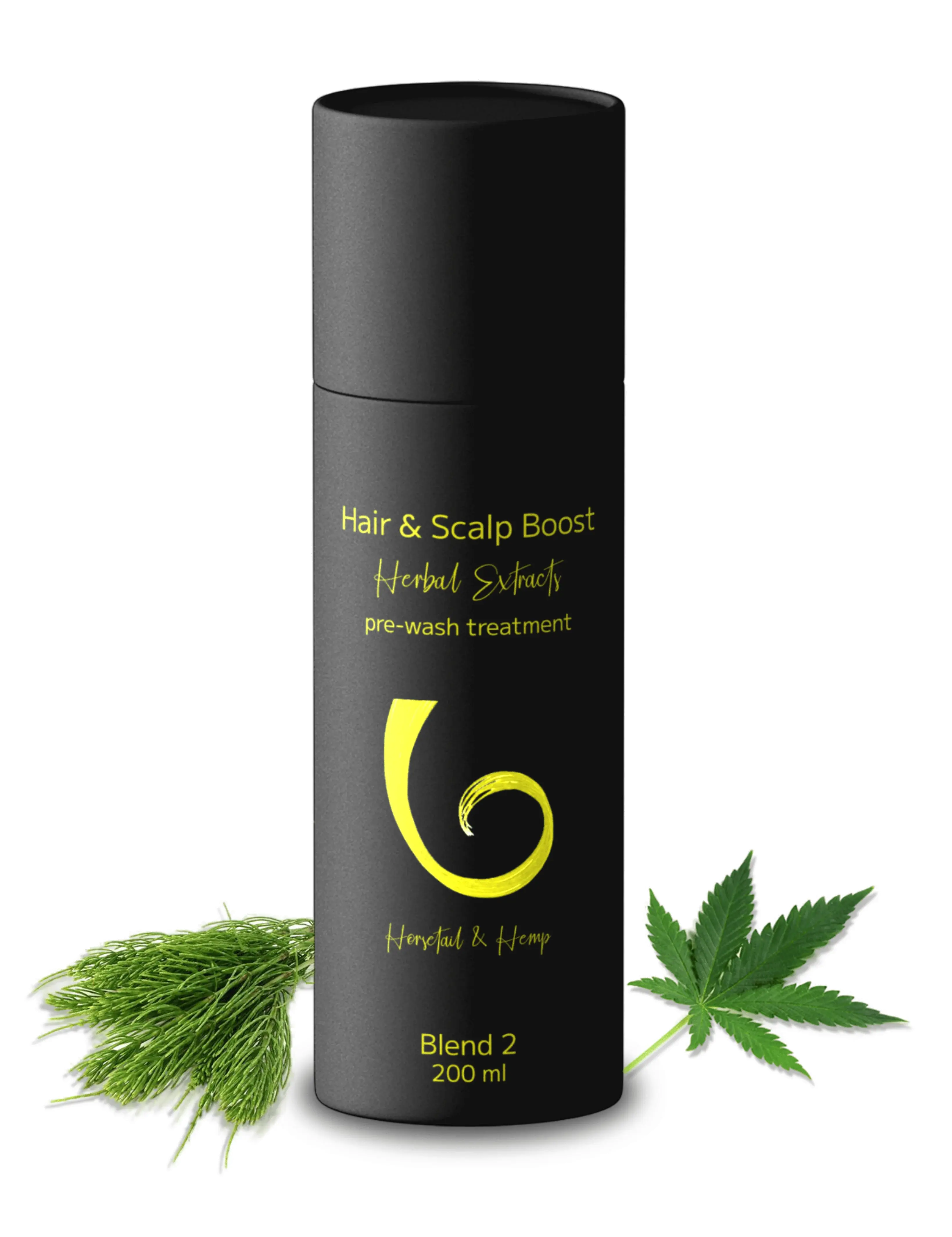 Herbal extracts hair and scalp boost