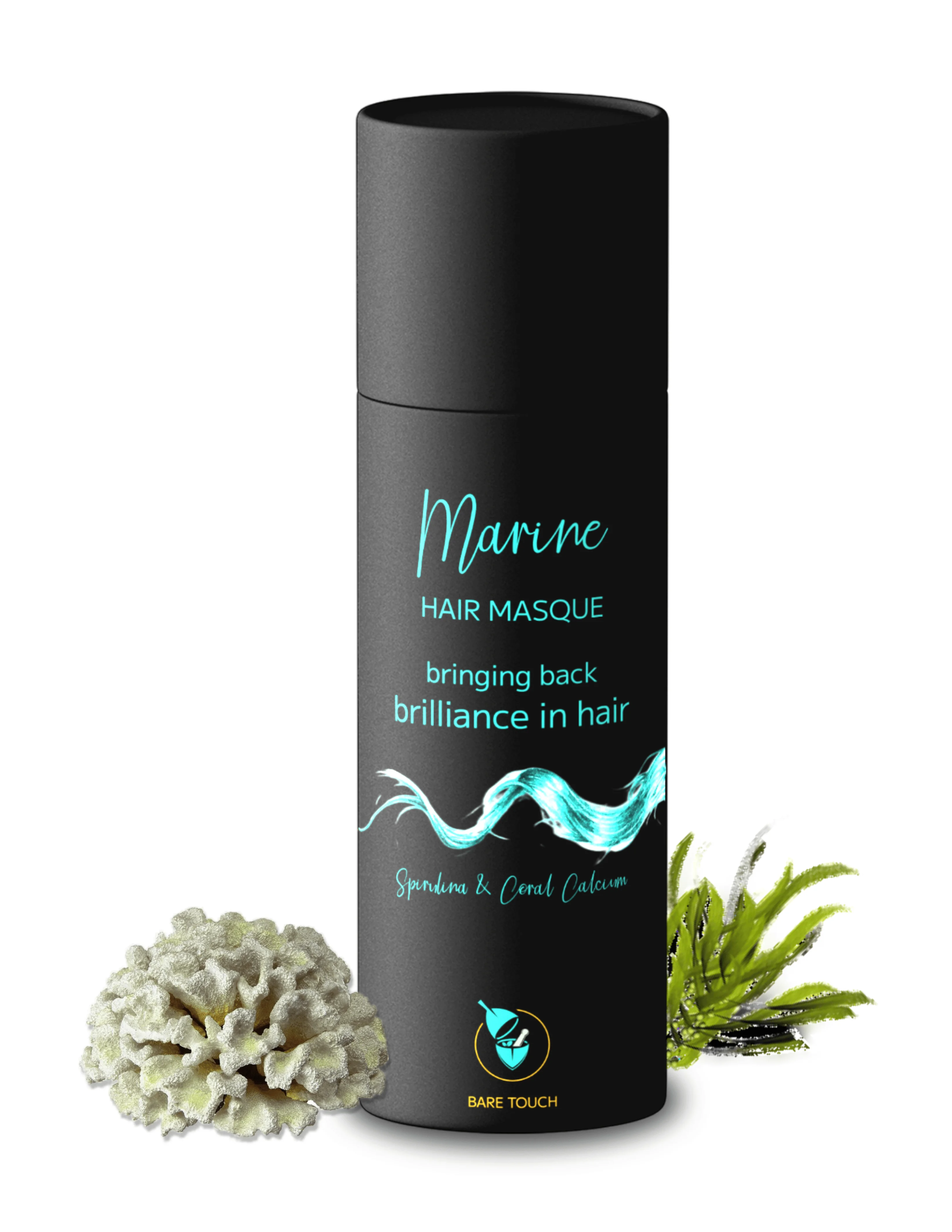 Marine Hair Masque with Ingredients